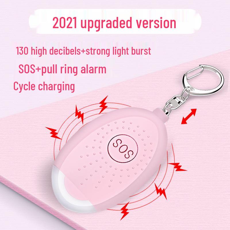 Women's & Girls' Personal Alarm: Portable Self-Defense Device for Outdoor Safety
