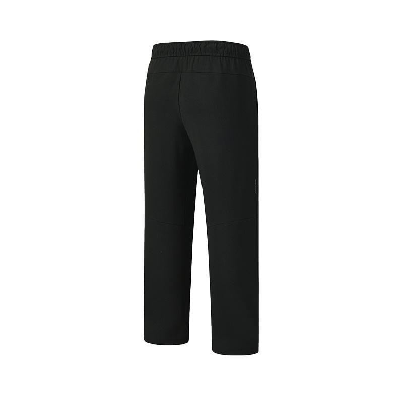Fila Fitness Series Simple Classic Solid Color Basic Training Casual Knit Sports Pants Men Pants A11M621606F-BK