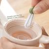 Portable Cup Cleaning Brush Foldable Wine Brush Space Saving Cup Scrubber  Office Use