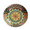 Handmade Ceramic Dinnerware Set Boho Moroccan Style Multicolor Gift Set Plates & Bowls Colorful Ceramic Plates