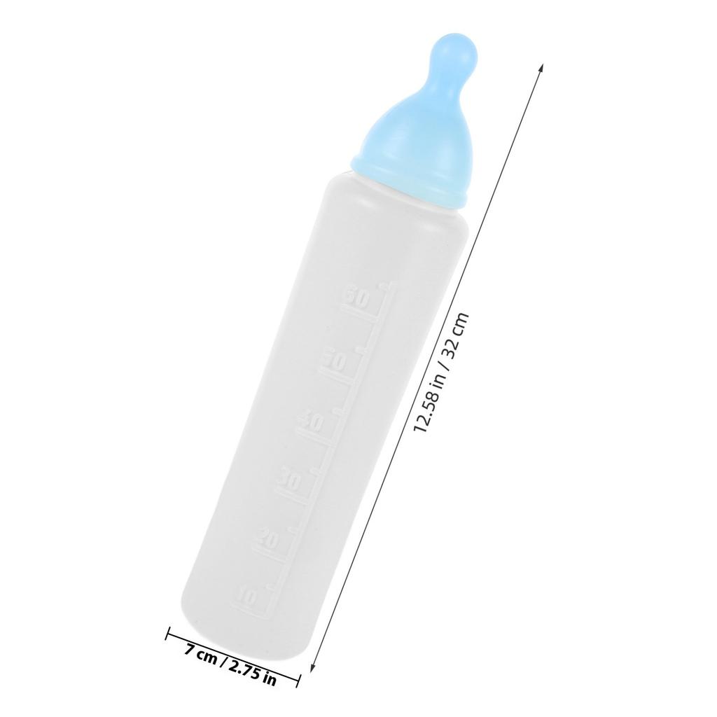 Biberon di Plastica Gigante Prop Biberon Jumbo per Neonato Divertente Scherzo Festa di Baby Shower Costume Carnevale Accessorio