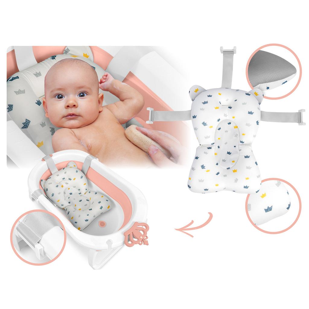 Foldable Bathtub For Babies & Infants With Insert, Ricokids &