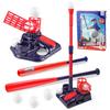 Kids' Indoor/Outdoor Baseball Launcher: Foot-Operated Practice Toy