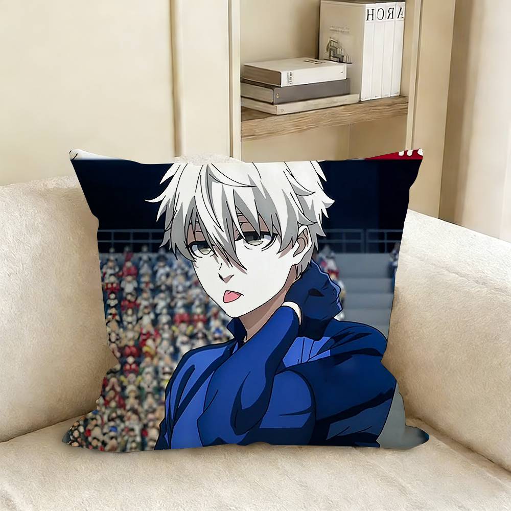SSeishiro NNagi Various Sizes Square Pillow Case For Car Home Bedchamber Decor