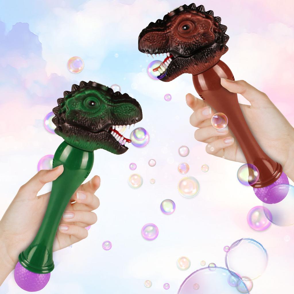 Bubble Machine Dinosaur Automatic Bubble Maker Bubble Wand Toys  For Kids Gifts