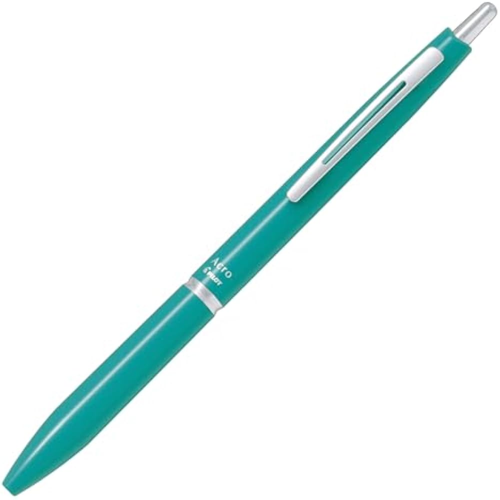 PILOT BAC30FFG Permanent Acro Ball Pen, 0.7 mm, Forest Green/Black Ink