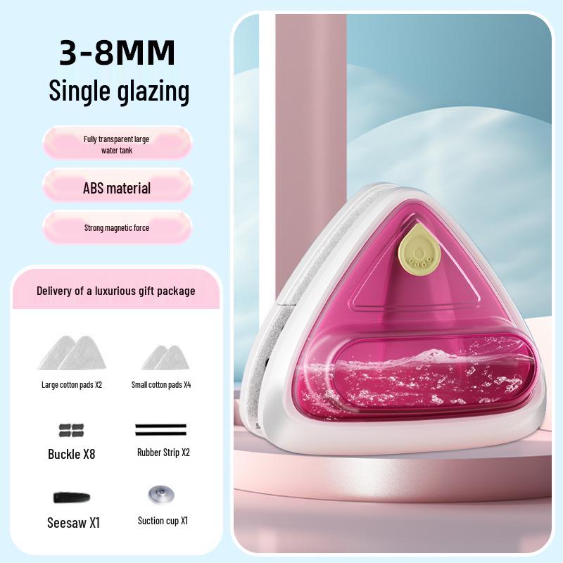 Double-Sided Magnetic Glass Cleaner - Multi-Functional Thickened Glass Wiper