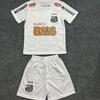 Conjunto de Camiseta de Entrenamiento Local Santos 2011-12 con Calcetines para Adolescentes, Niños y Adultos Kits de Fútbol