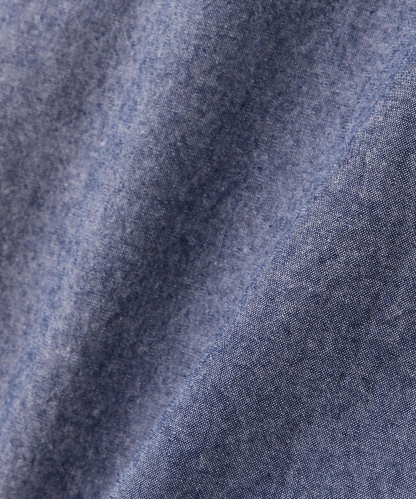 Avirex Daily Basic Chambray S/s Shirt Men's L Navy 783-3923003