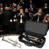 LoDrid Trumpet Case Backpack with Storage for 2 Mutes - Convenient for Carrying Your Trumpet