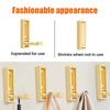 Heavy-Duty Folding Coat Hooks Zinc Alloy Retractable Hook Wall Mounted Bathroom Kitchen Clothes Hook 90° Folding Clothes Hanger