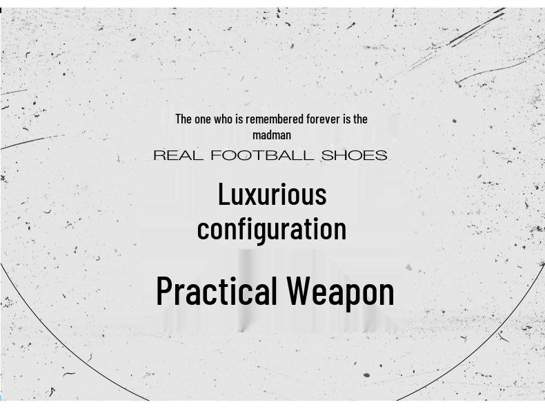 New Authentic Men’s & Women’s Laceless Soccer Shoes - AG Long Spikes for Youth Grass Training