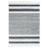 Living Room Rug In Cotton Lines Black-grey-white 120x170