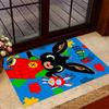 Bing Bunny Colorful Adventure Themed Anti-Slip Rugs - Polyester Home Decor, Suitable for Bedrooms, Living Rooms, Doorways, Studios, and Decorations
