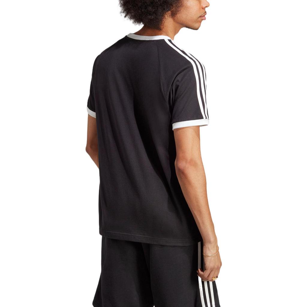 Adidas Adicolor Classics 3-Stripes Tee Black Men Streetwear IA4845