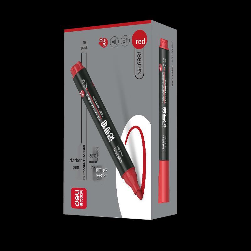 Deli Broad Tip Oil-Based Marker Pen
