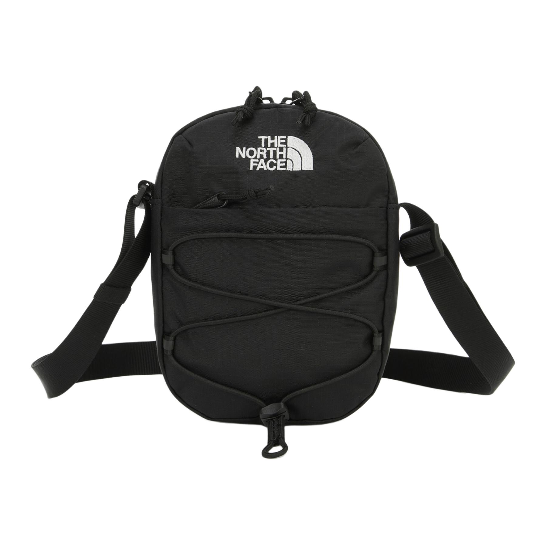 The North Face Borealis Simple Versatile Nylon Shoulder Bag Small Unisex Shoulder Bag Black NN2PR54A Black