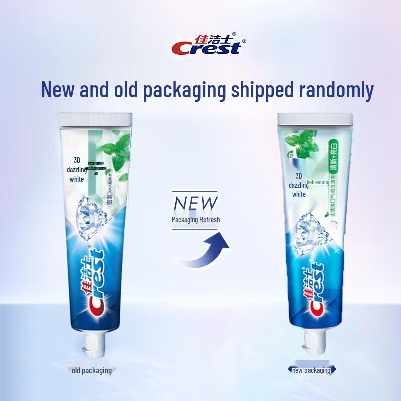 Crest 3D White Fluoride Whitening Toothpaste