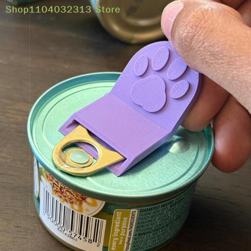 Large Pet Can Opener For Women - Ergonomic Non-Slip Design, Safe & Easy Grip For Cans, Cat Food & Dog Food - Easyclean Material