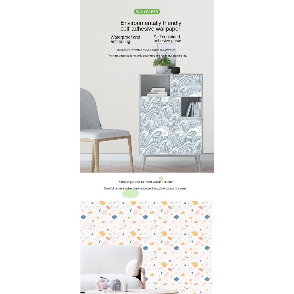 Background Self-Adhesive Touch Living Room Bedroom Wallpaper