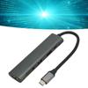 USB C Hub 5 In 1 Type C to 3.5mm Hub USB Hub Multiport Adapter for Home Office Entertainment Busines