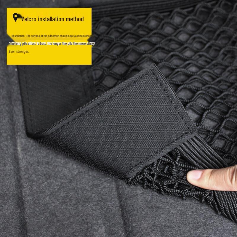 Off-road Soldier Car Trunk Double-Layer Mesh Organizer