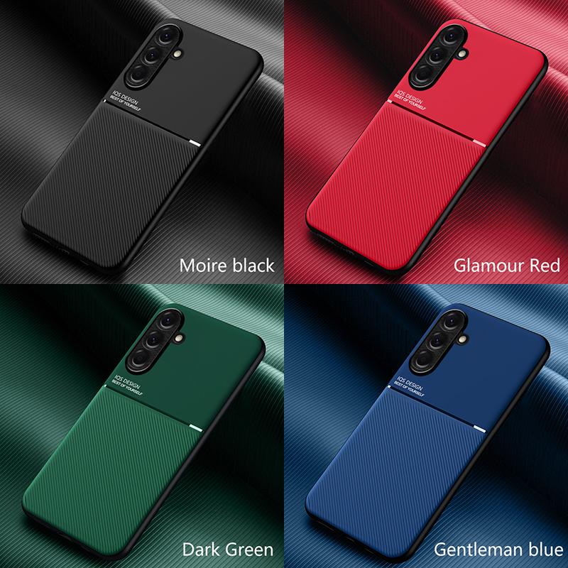 Magnetic Case For Samsung Galaxy A57 A56 A37 A36 A26 A17 A16 A07 A06 Matte Anti Slip Phone Case