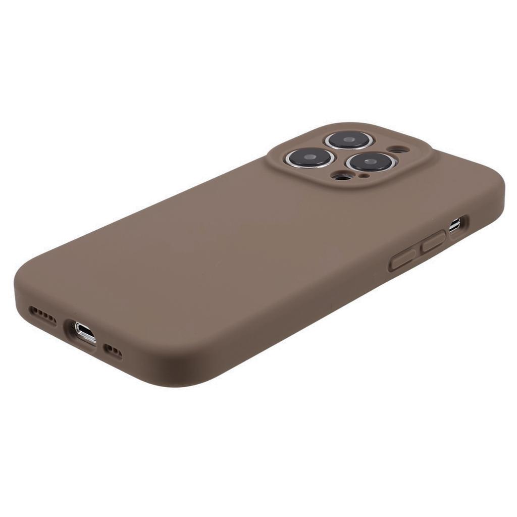 Precise Cutout Phone Case for iPhone 13 Pro 6.1 inch Anti-Scratch Liquid Silicone+PC Phone Cover