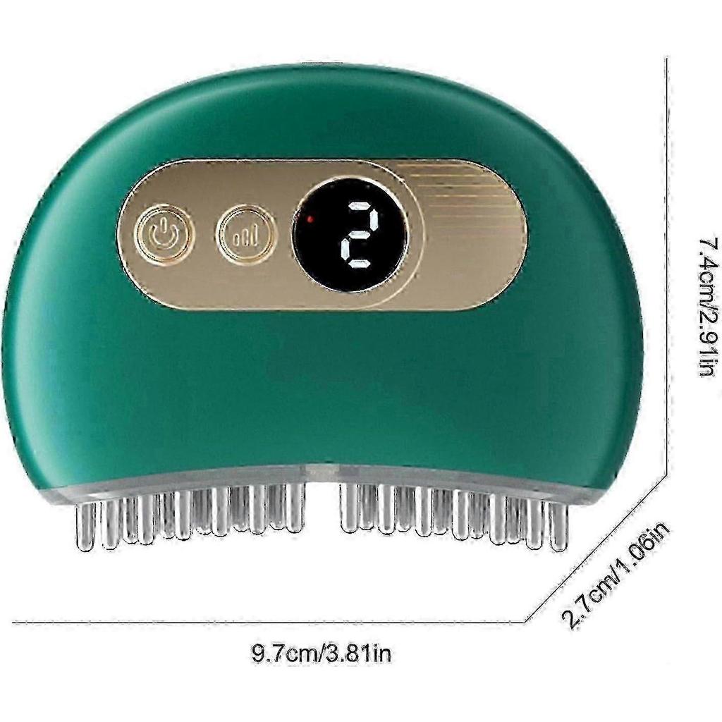 TMJ Pain Relief Jaw Neck Massager Vibration Heating Therapy Ergonomic Multi-needle Massager for Jaw Neck Pain Relief