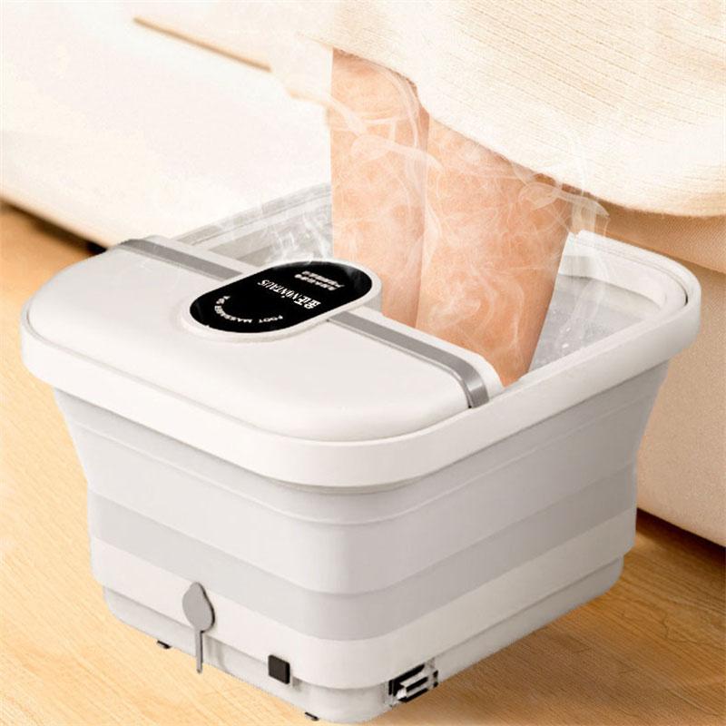 New Electric Smart Foldable Foot Soaking Tub Foot Massage Basin Constant Temperature Heating Massage Foot Bath Health-Promoting Foot Bath Basin