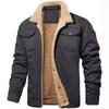 Men’s Fleece Lined Sherpa Cotton Work Jacket