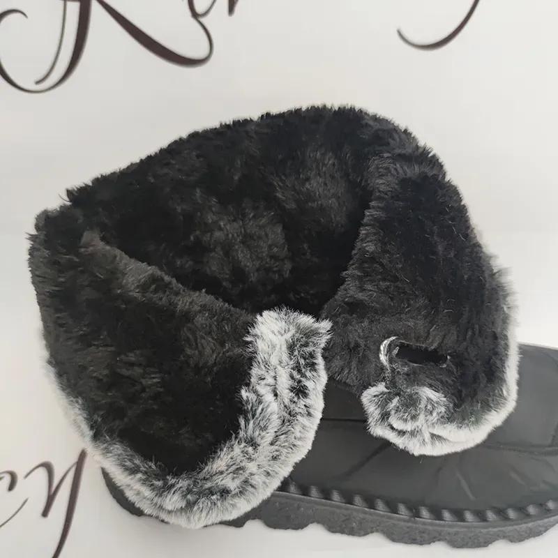Women Boots Women Snow Boots With Heels Winter Shoes Women 2025 Femme Platform Winter Boots Female