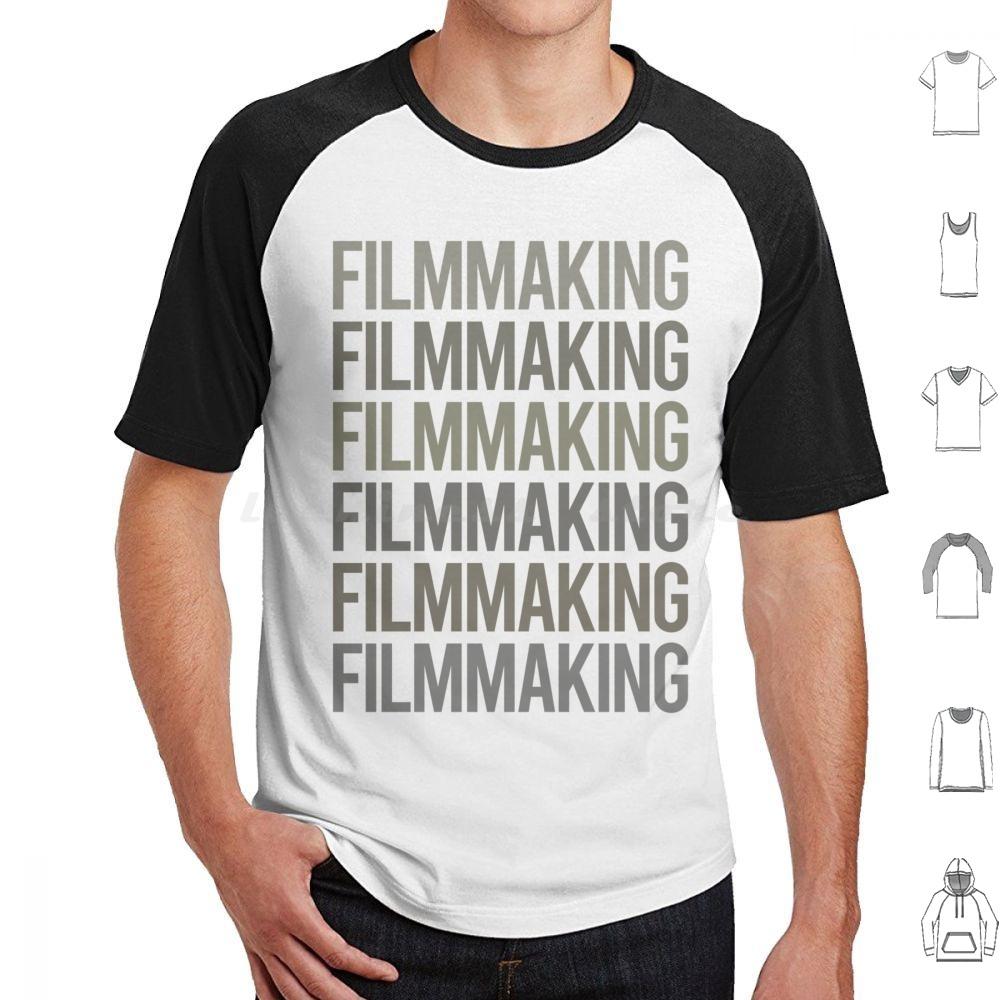 Arte em Texto Cinza Filmmaking Cinegrafista Filmagem Camiseta Masculina Feminina Infantil 6xl Arte em Texto Cinza Filmmaking Filmagem Cinegrafista
