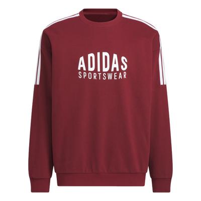 adidas Gfx Crew Mikina Okrúhly výstrih Módna Pohodlná Všestranná Unisex Mikina KF5249