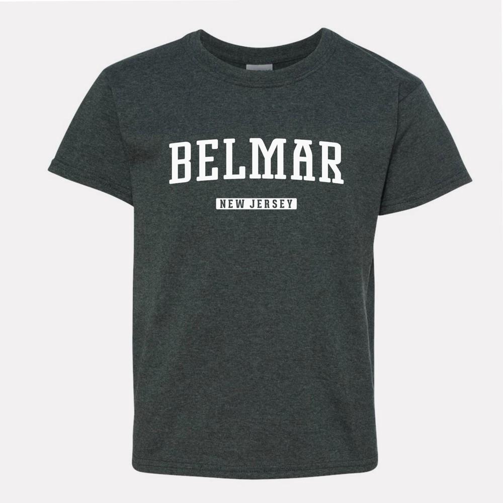 Детская футболка Belmar | Подростковая футболка Belmar, Нью-Джерси | Подростковая футболка Belmar, унисекс XL