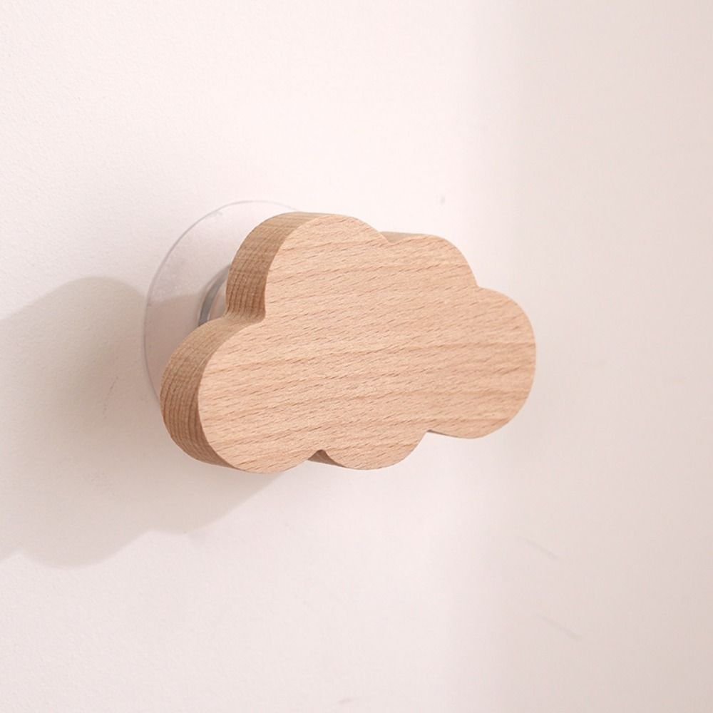 

Cute Animal Hook Woodiness Wall Door Holder New Wooden Hook Home Decoration 2