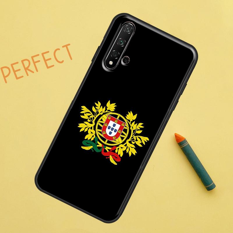 Portugal Flag For Huawei Nova 10 9 SE 11 Pro 12i 11i 8i Y60 Y70 Y90 Y61 Y91 Y72 Y73 P20 P40 P30 Lite Case