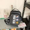 Pánská malá taška s potiskem písmen, taška přes rameno, dámská sportovní crossbody taška