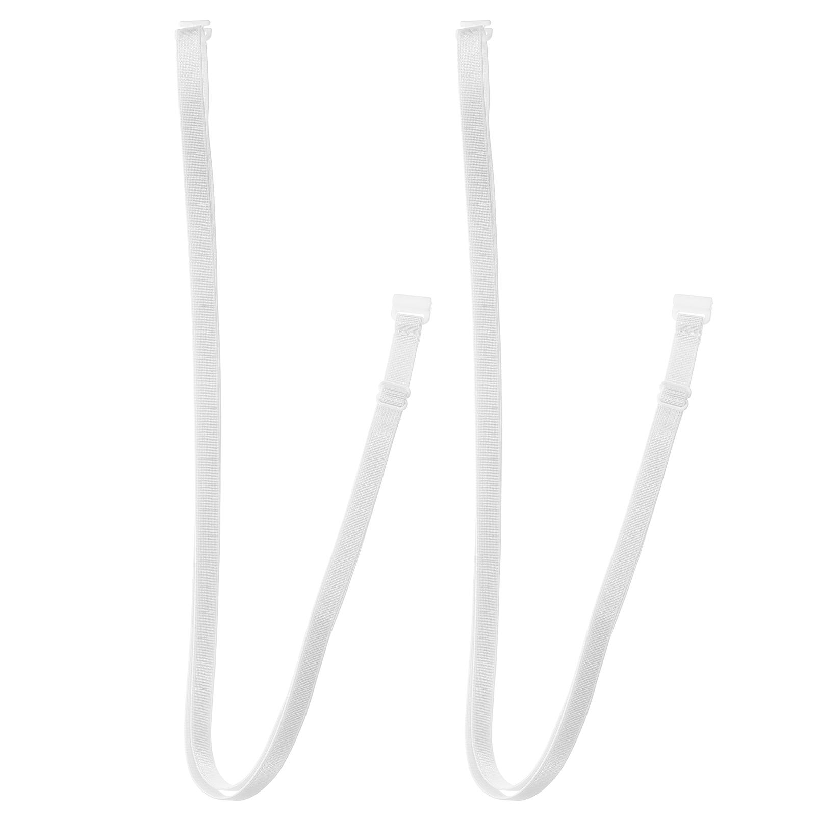 2 Pcs Elastic Invisible Belt Shirt Tuck Band Women Sweater Short Rubber Bands Woman