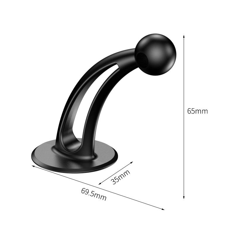Universal Car Phone Holder with Suction Cup & Air Vent Clip