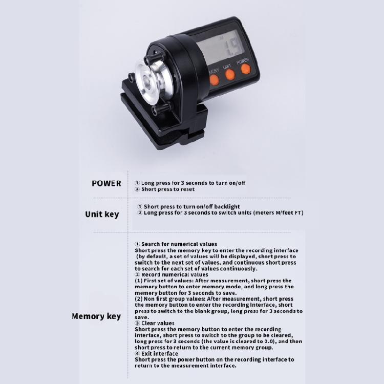 Precisions Fishing Line Measurement Tool With Wear Resistant Adjustable Spinnings Reels Line Counter