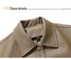 2025 Spring Washed Leather Jacket: Fashionable Loose Fit PU Outerwear for Women