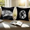 Federa Billionaire Boys Club con Stampa per Cuscino da Divano in Salotto e Decorazione per Camera da Letto