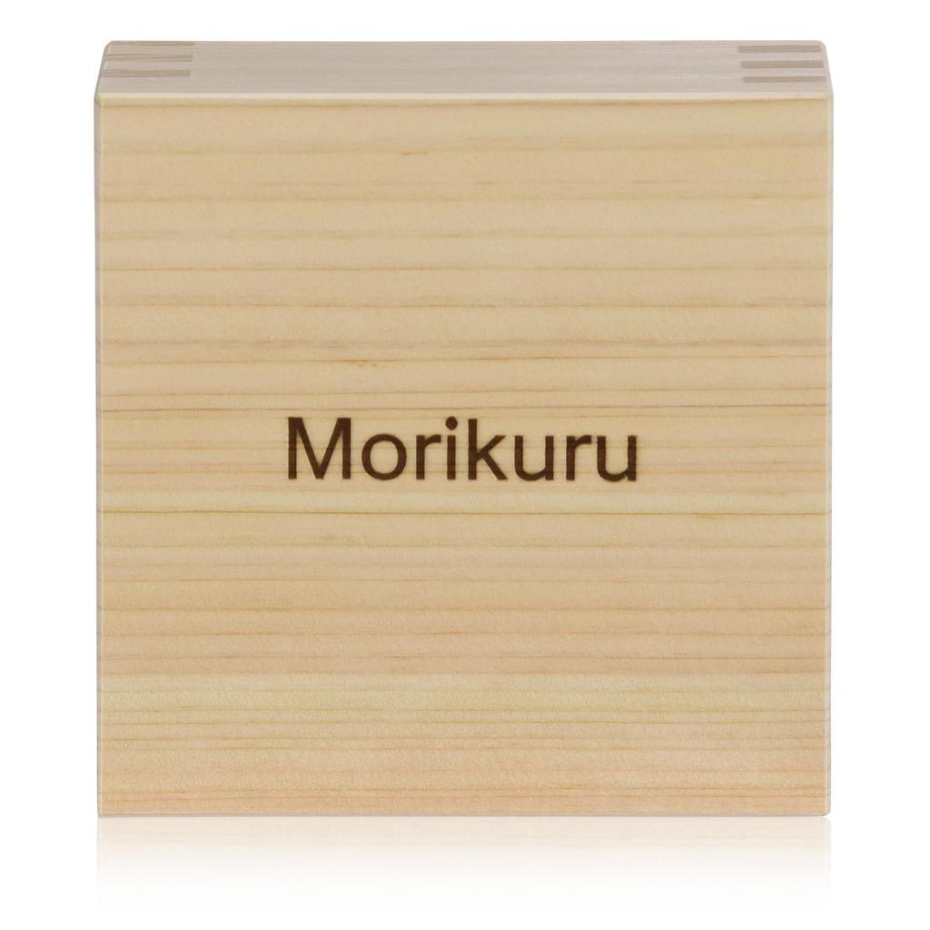 Morikuru Lidded Masu Made In Japan Tono Hinoki Brand Wood Crafted by Artisans SG Wonder Zone (Morikuru) 1-go (Measuring Box) - - (Japanese Cypress) -