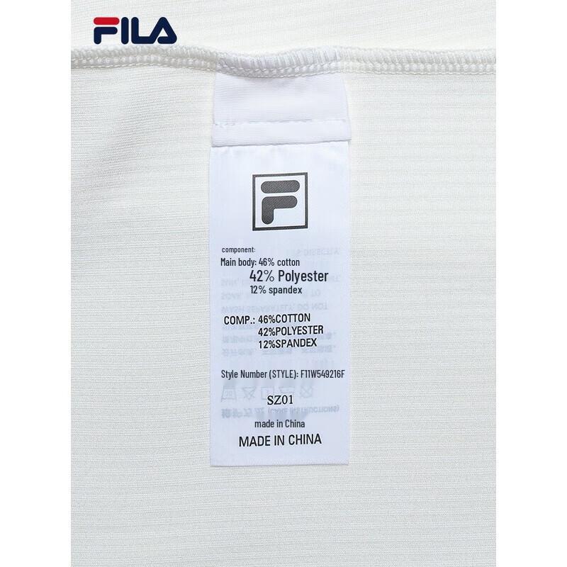 FILA Women's Knit Half-Zip Long Sleeve Tee