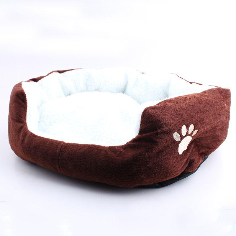 Bequemes Kleines Mittelgroßes Haustier Hund Welpe Katze Weiches Fleece Warmes Nest Haus Matte