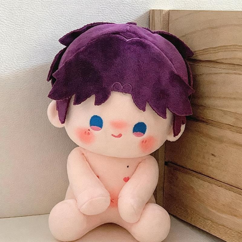 About 20Cm Love and Deepspace Xavier Rafayel Soft Plush Boneless Sitting Posture Doll Changeable Outfits Toy Girls Birthday Gift