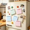 Portable Memo Stickers Striped Planning Sticky Notepads, Task Pads, Removable Colorful Index Tabs Self-Adhesive Note Paper for Daily To-Do Lists