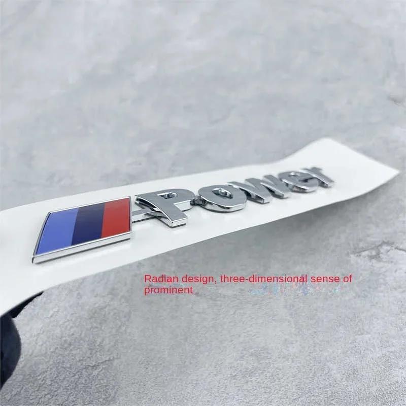BAFH3 Car Sticker for BMW Mpower Brand New 3 Series 5 Series 7 Series M Kit High Performance Logo Sticker X1X3X5X6E93 F30F10G30 Sports