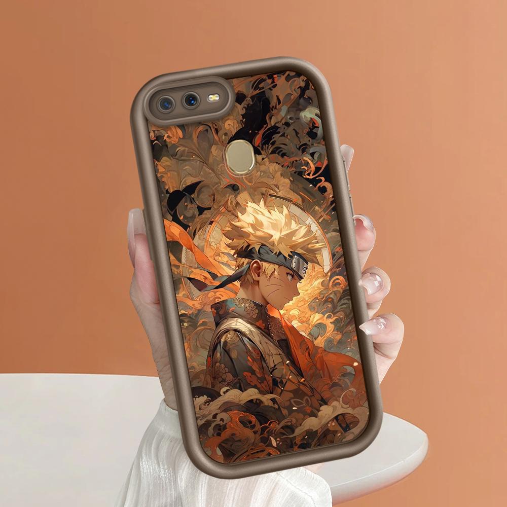 Soft Silicone Square Ladders Cartoon Pattern Full Cover Camera Protection Shockproof Case for OPPO Reno Realme OnePlus